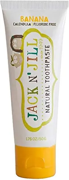 image of Jack N Jill Natural Banana Toothpaste 50g