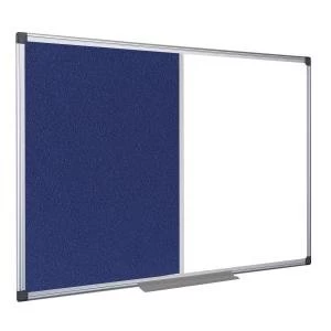 image of Office Combination Board DrywipeFelt 900x600mm 937629