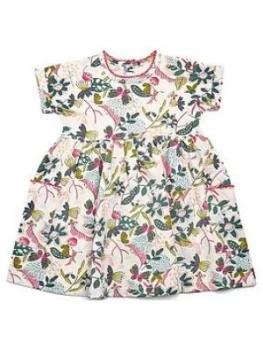 Image of Mamas & Papas Printed Jersey Dress Baby Girls