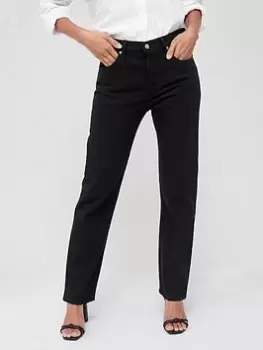 Image of Levis 501® Crop Jean - Dark Wash, Denim, Size 31, Length 28, Women