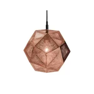 Image of Chios Ceiling Pendant 1 Light Metal Copper