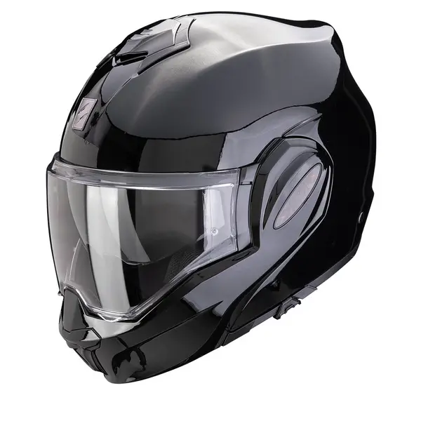 Image of Scorpion Exo-Tech Evo Pro Solid Metallic Black Modular Helmet L