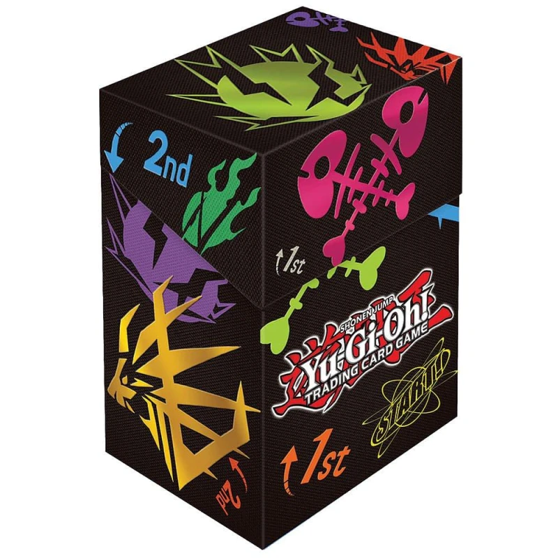Image of Yu-Gi-Oh Yu-Gi-Oh! Gold Pride Card Case - White White One Size