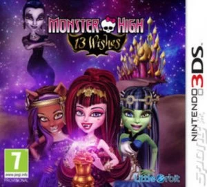 image of Monster High 13 Wishes The Official Game Nintendo 3DS Game