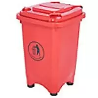Image of GPC Red Bin with Feet, 50L