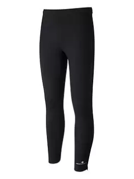 image of Ronhill Core Running Tights - Black/White Size M Men