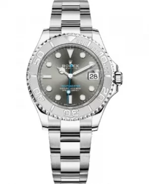 Image of Rolex Yacht-Master Dark Rhodium Dial Womens Watch M268622-0002 M268622-0002