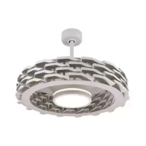 Image of Cristal Record 73cm Slice DC LED Ceiling Fan 36W CCT