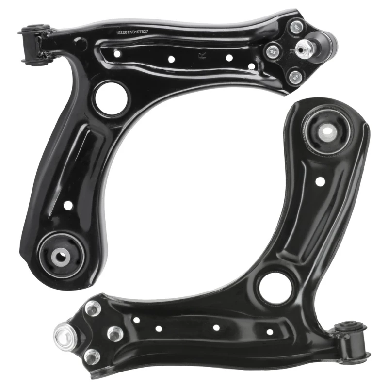 Image of RIDEX 772S1036 Control arm repair kit with ball joint, Front Axle, Control Arm Sheet Steel Suspension Kit (772)
