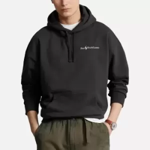 Image of Polo Ralph Lauren Mens Chest Logo Hoodie - Faded Black Canvas - M