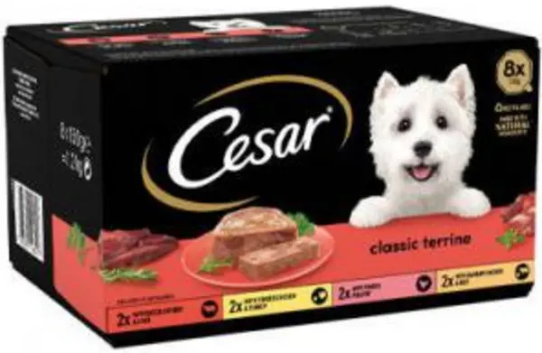 Cesar Country Kitchen Dog Food Trays in Gravy 8 x 150g