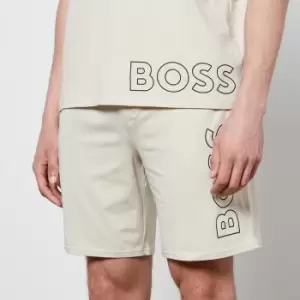 image of BOSS Bodywear Mens Identity Shorts - Light Beige - S