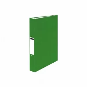 Image of ValueX Ring Binder Paper on Board 2 O-Ring A4 19mm Rings Green (Pack 1