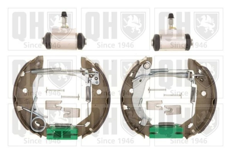 Image of QUINTON HAZELL Brake Shoe Set QUINTON HAZELL BS1043K2