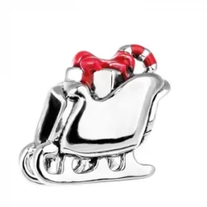 Image of Chamilia Santa's Sleigh with Red Enamel