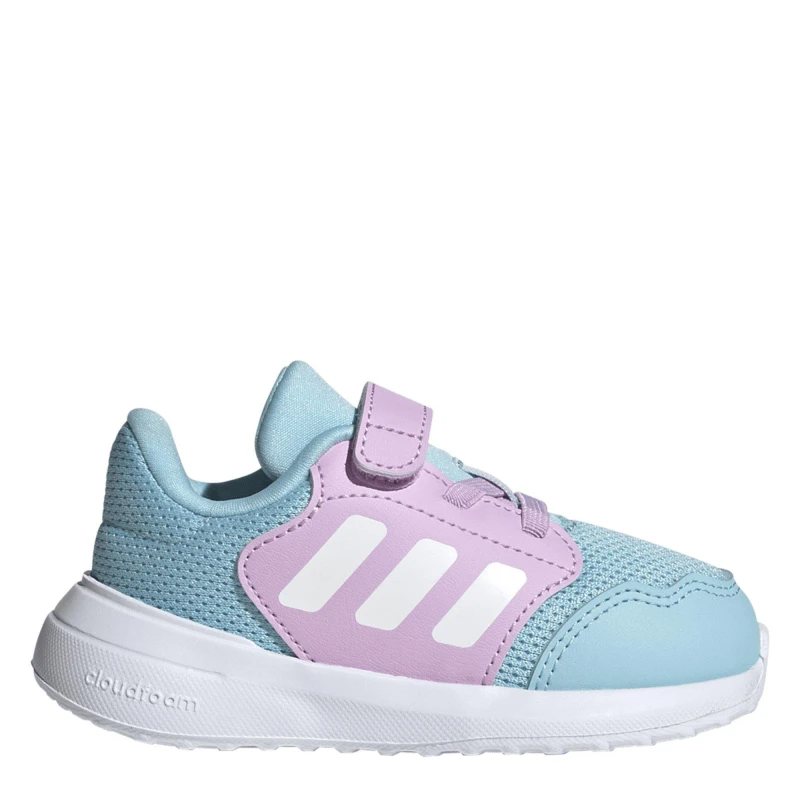Image of adidas Tensaur Run 3.0 Shoes Childens Blue/Wht/Lilac female C7 (24)