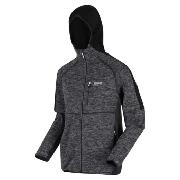 Image of Regatta Cadford II Full Zip Fleece Jacket - Rhino/Black