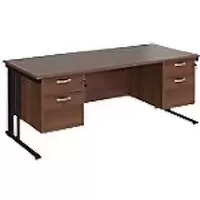 image of Dams International Desk MCM18P22KW 1,800 x 800 x 725 mm