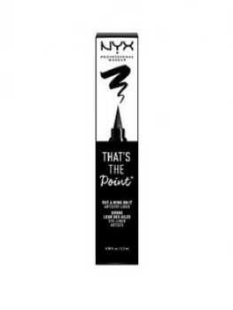 Image of NYX Professional MAKEUP Thats The Point Eyeliner Put a Wing on It Black Women