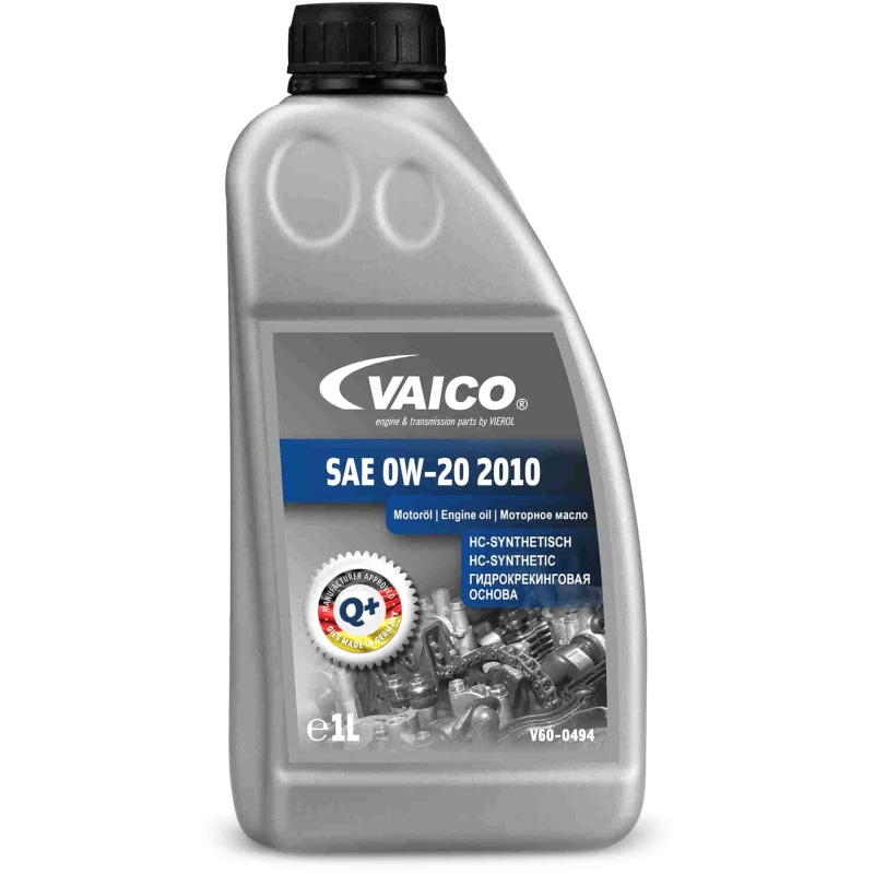 Image of VAICO V60-0494 Engine oil Green Mobility Parts Capacity: 1l, 0W-20, 0W-20, HC synth. oil (hydro-cracked) Engine Oil (1862)