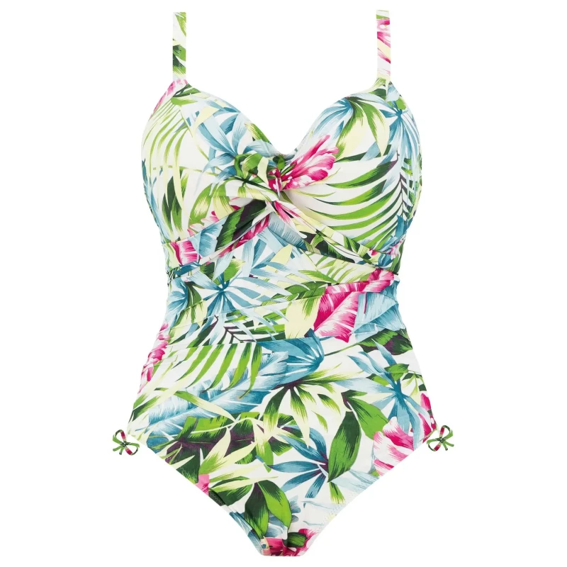 Image of Womens 1 Piece swimsuit Fantasie Langkawi Blanc Female 110D