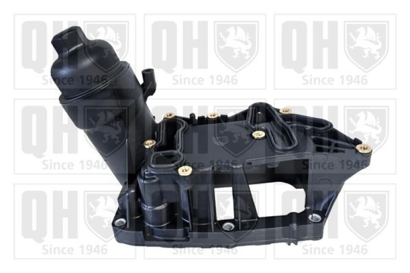 Image of QUINTON HAZELL Oil filter housing QUINTON HAZELL QFL0318BH