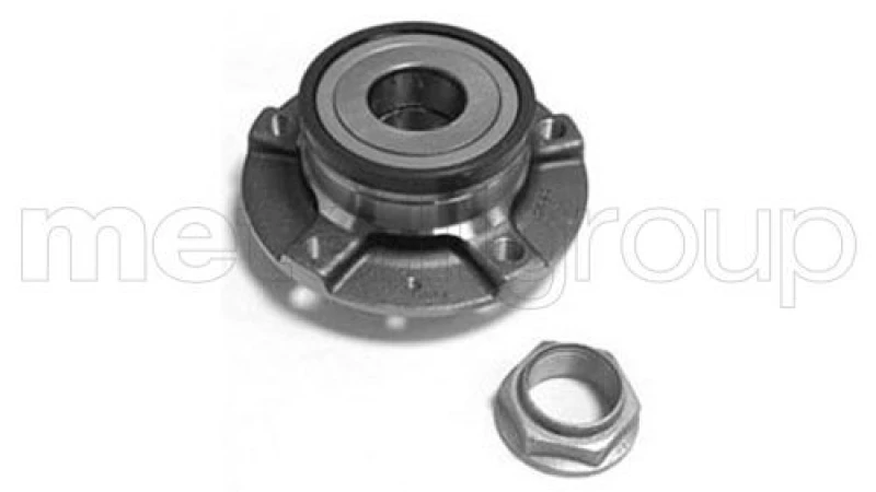 Image of METELLI Wheel bearing kit METELLI 19-2762