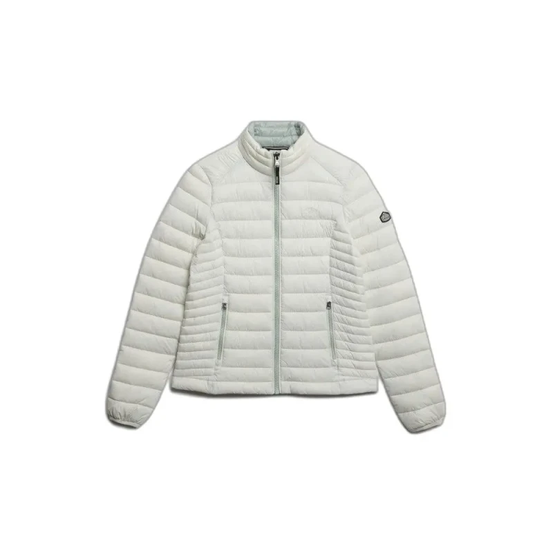 Image of Superdry Womens down jacket Superdry Fuji Lite Blanc Female XS W5012067A-71D