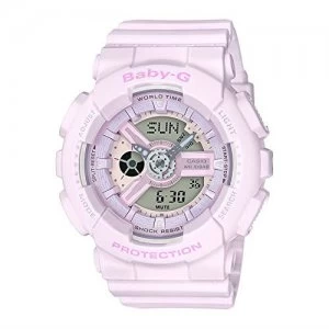 Image of Casio Baby-G Standard Analog-Digital Watch BA-110-4A2 - Pink White