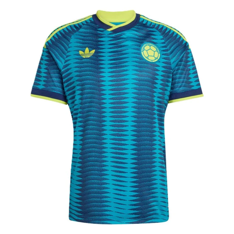 Image of Adidas Colombia Away Shirt Coupe du Monde 2026 Bleu Male M JL6974