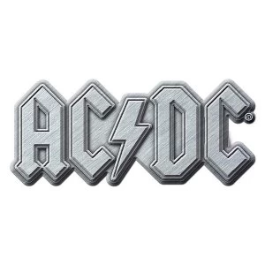Image of AC/DC - Metal Logo Pin Badge