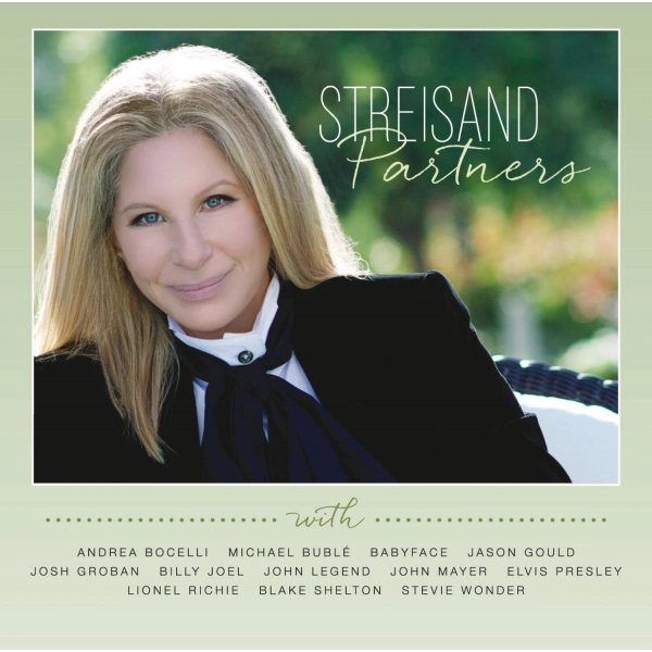 Image of Barbara Streisand Partners Easy Listening Pop Music Tracks Audio CD