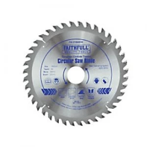 image of Faithfull TCT Circular Saw Blade 180 x 30 mm x 40T