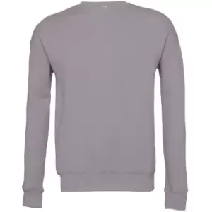 Image of Bella + Canvas Adults Unisex Drop Shoulder Sweatshirt (M) (Storm)