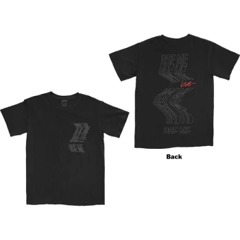 Image of PVRIS - Use Me Unisex Large T-Shirt - Black