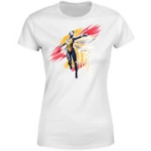 Image of Ant-Man And The Wasp Brushed Womens T-Shirt - White - L