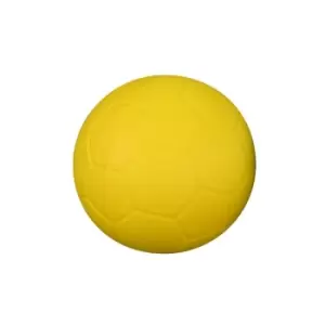 Image of Coated Moulded Panel Foam Football Yellow 20cm