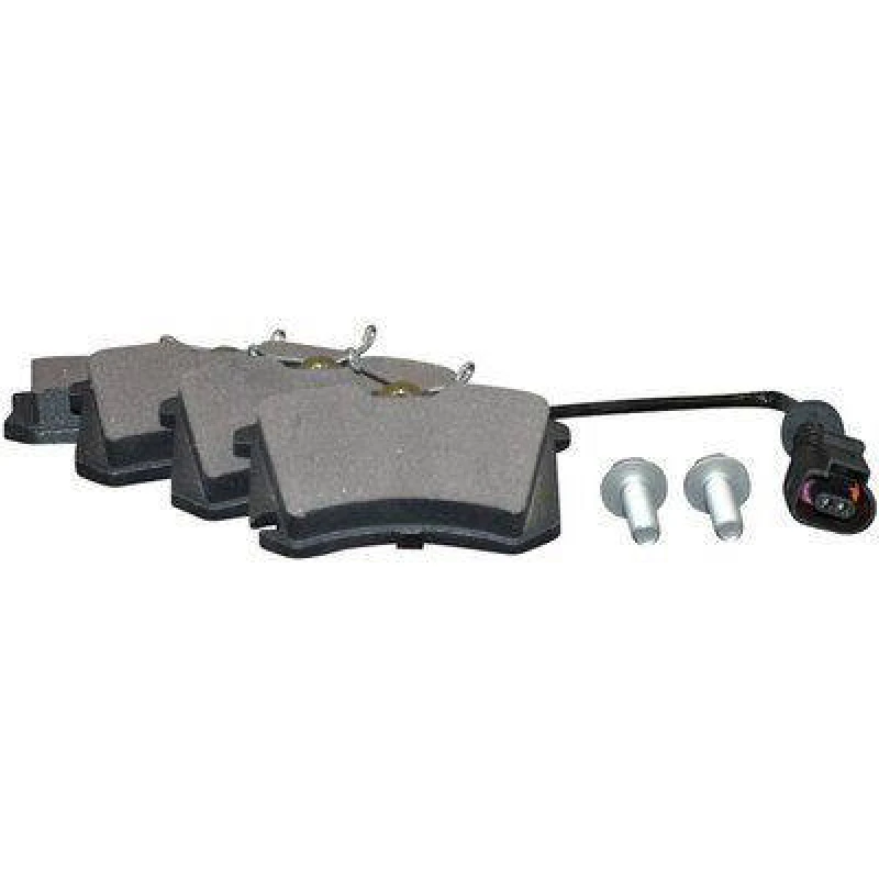 Image of JP GROUP 1163705910 Brake pad set JP Rear Axle, incl. wear warning contact Brake Pad Set,disc brake (402)