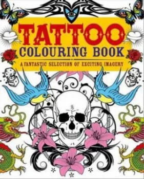Image of Tattoo Colouring Book by Arcturus Publishing Paperback