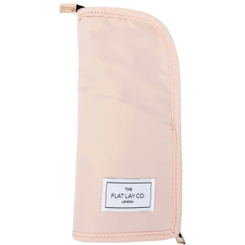 Image of The Flat Lay Co. Standing Brush Case - Blush Pink