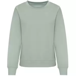 image of Awdis Womens/Ladies Sweatshirt (M) (Dusty Green)