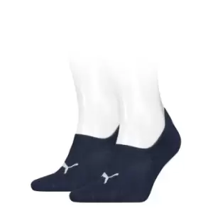 image of Puma 2 Pack HC Footie Sock - Blue