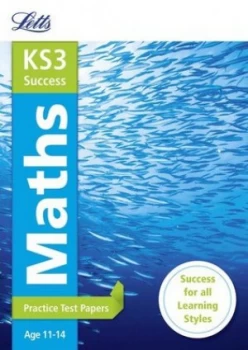 Image of Maths. Practice Test Papers by Letts Ks3 Book