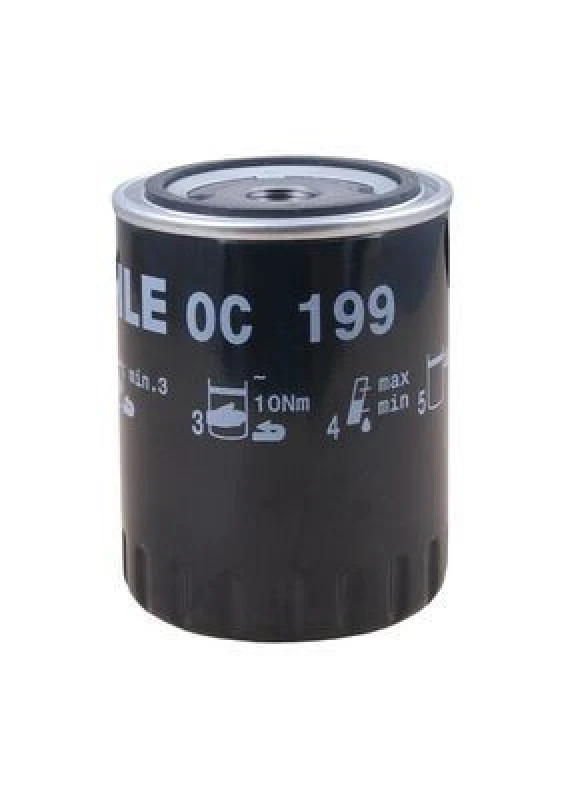 Image of MAHLE OC 199 Oil filter Spin-on Filter, with two anti-return valves Oil Filter (7)