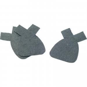 Image of Black and Decker Piranha Quick Fit Mouse Wire Wool Sanding Sheets Coarse Pack of 3