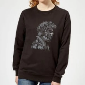 Image of Harry Potter Harry Potter Head Womens Sweatshirt - Black