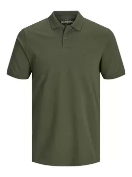 JACK & JONES Classic Polo Shirt Men Green