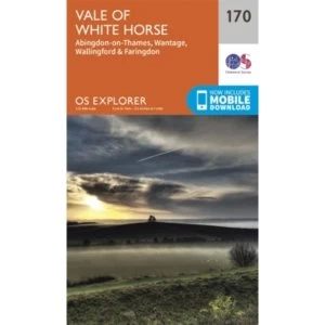 Image of Abingdon, Wantage and Vale of White Horse by Ordnance Survey (Sheet map, folded, 2015)