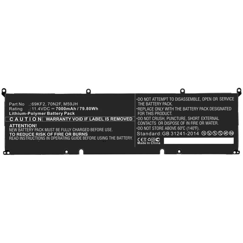 Image of CoreParts MBXDE-BA0209 laptop spare part Battery