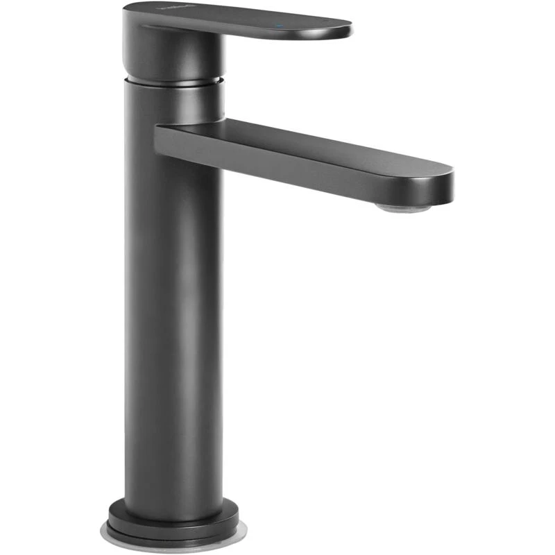Image of Beliani Basin Mixer Tap Colhue Brass Black